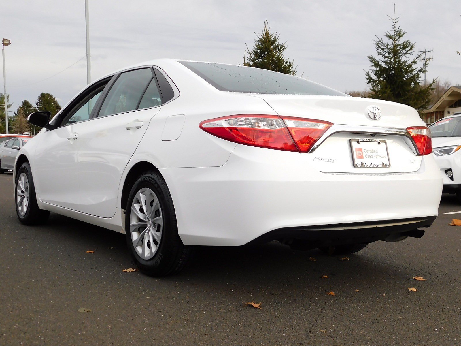 Certified Pre Owned 2017 Toyota Camry Le 4d Sedan In Trevose Hu648106