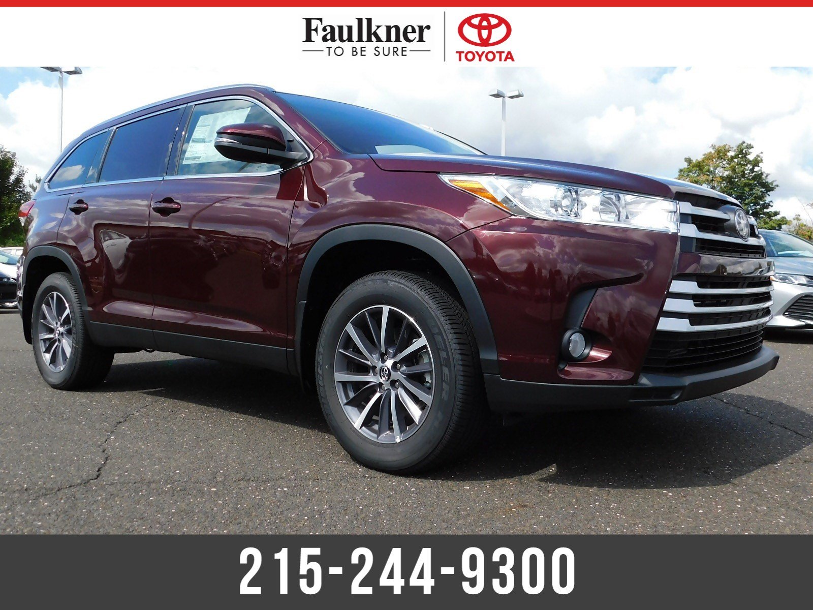 New 2019 Toyota Highlander Xle Awd 4d Sport Utility