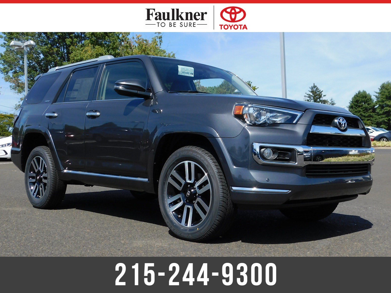 New 2019 Toyota 4runner Limited 4wd 4wd Suv